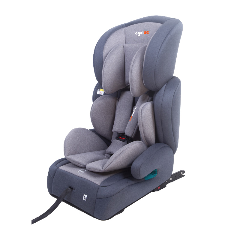 OG301A ISOFIX OEM pålitlig med högryggad skyddskudde för baby 76-150 cm barn bilstolsäkerhet