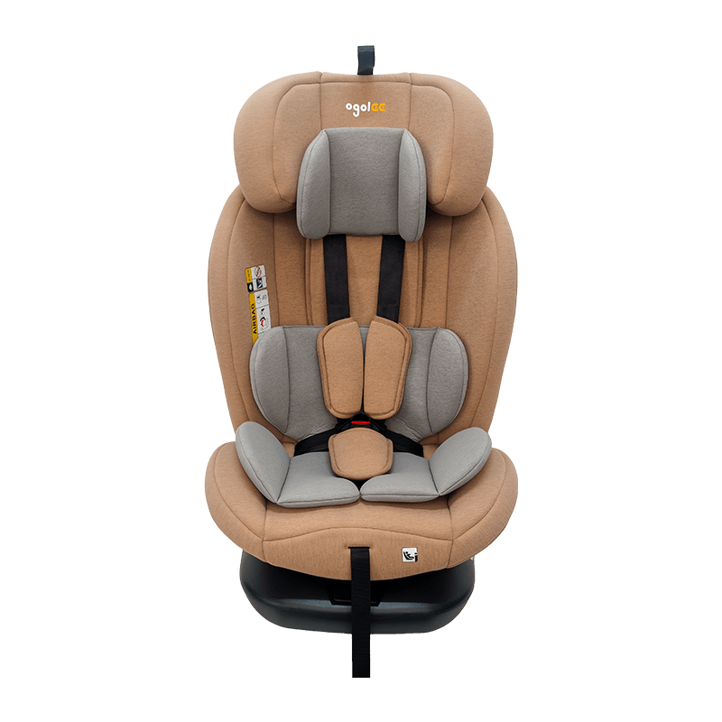 OG801A ECE R129 ISIZE Babybilsätet 40-150 cm ISOFIX barnsäkerhetsplatser 360 grader Rotera Big Recta för barn