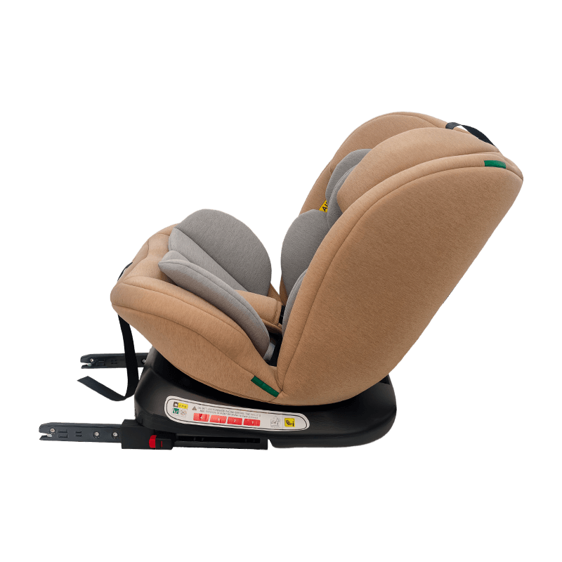 OG801A ECE R129 ISIZE Babybilsätet 40-150 cm ISOFIX barnsäkerhetsplatser 360 grader Rotera Big Recta för barn