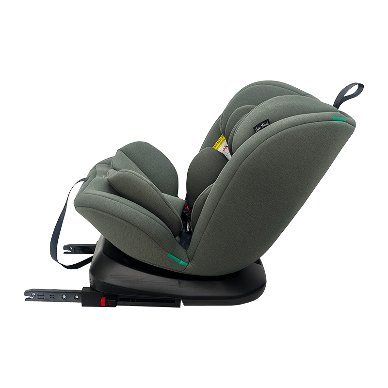 OG801A ECE R129 ISIZE Babybilsätet 40-150 cm ISOFIX barnsäkerhetsplatser 360 grader Rotera Big Recta för barn