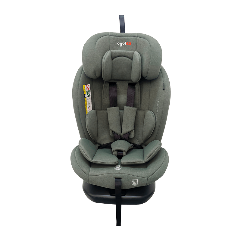 OG801A ECE R129 ISIZE Babybilsätet 40-150 cm ISOFIX barnsäkerhetsplatser 360 grader Rotera Big Recta för barn