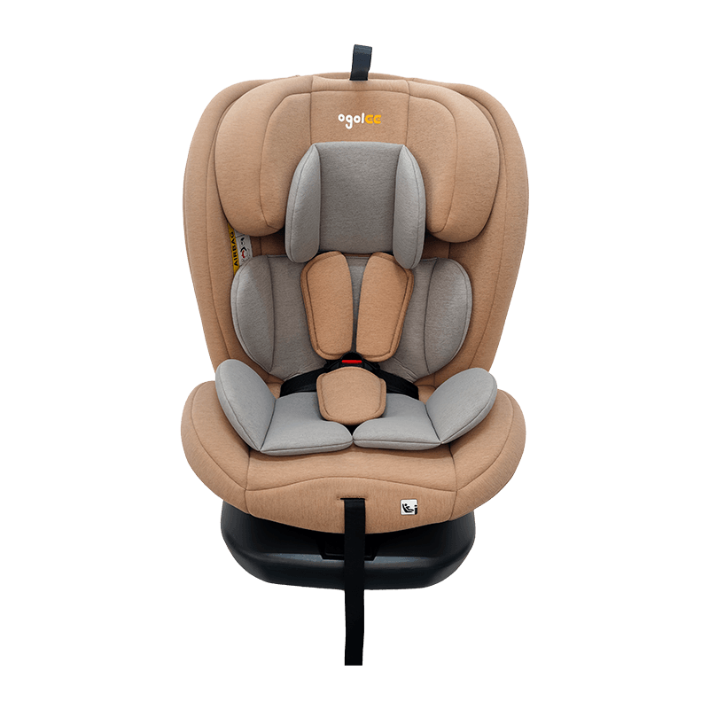 OG801A ECE R129 ISIZE Babybilsätet 40-150 cm ISOFIX barnsäkerhetsplatser 360 grader Rotera Big Recta för barn
